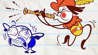 Off The Recorder | Pencilmation Cartoons!