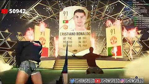 Ishowspeed packs Ronaldo again!