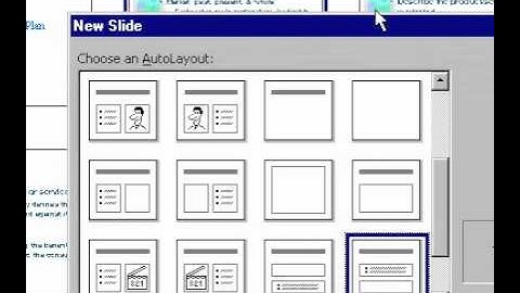 Microsoft Office PowerPoint 2000 Insert new slides