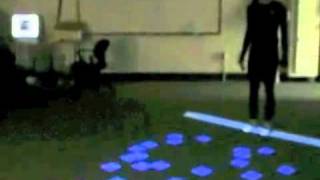 Visual control of foot placement when walking in rough terrain