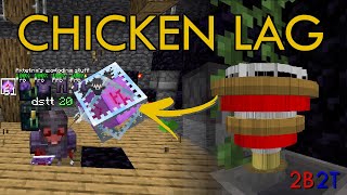 2b2t&#39;s WAR Against Chicken LAG