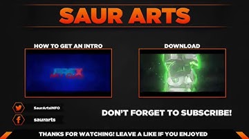 INTRO FOR: TEXT MODS | SaurArts [60 FPS] (If you download)