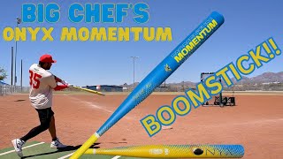 Swinging Big Chef's BOOMSTICK - The 1-Piece Onyx Momentum | USSSA Slowpitch Bat Review by Average Dudes Slowpitch 3,024 views 1 month ago 8 minutes, 46 seconds