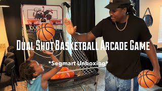 Dual Shot Basketball Arcade Game | SEGMART Unboxing | Family Games | Family Vlog