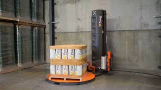 Paxum Stretch Wrap Machine X200 with Roping System