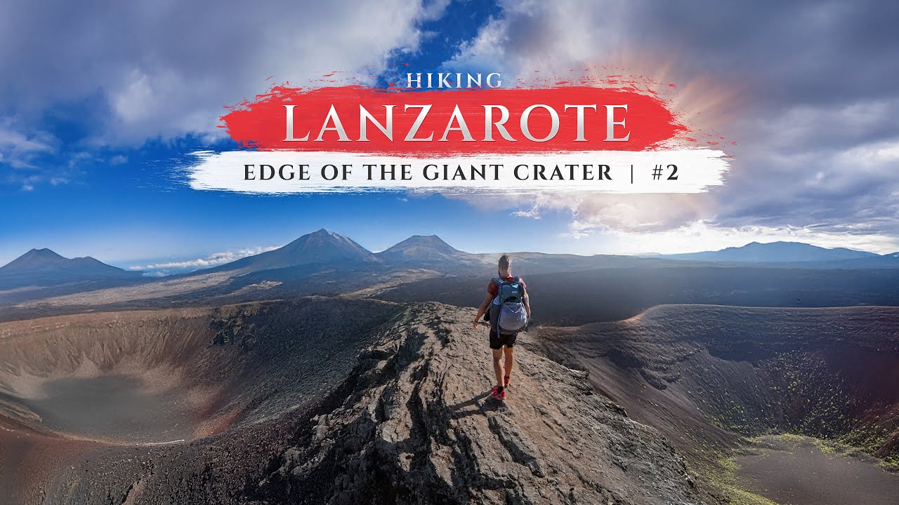 Hiking alone around Lanzarote – I Climbed Caldera Blanca (PART 2)