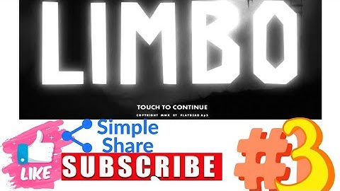 Limbo part 3 | Killing spider and 3 bully guys | Gameplay | walkthrough | Road to 10 subscribers