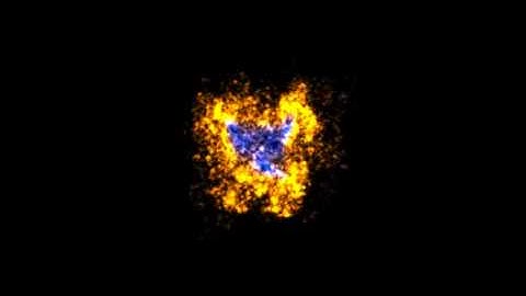 N-Body Gravity, GPU OpenCL test 3, 16384 particles