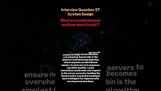 Interview Question 57 | System Design | The "Load Balancer" That Keeps The Internet Running! ⚖️