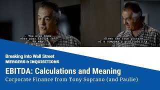 EBITDA: Corporate Finance Lessons from Tony Soprano