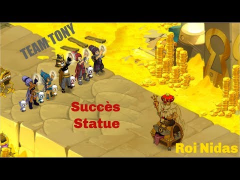 [DOFUS] Roi Nidas statue à 4 et obtention de l'ornement Enutrosor sur iop !!