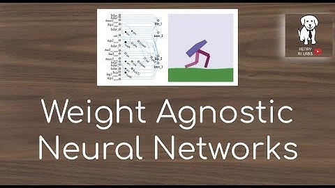 Weight Agnostic Neural Networks Explained!