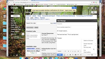 Canned Responses Tutorial