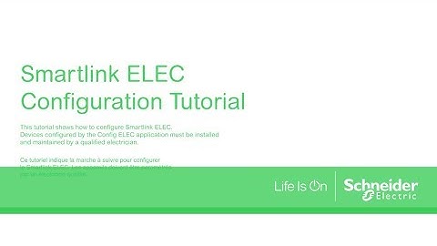 Smartlink ELEC tutoriel