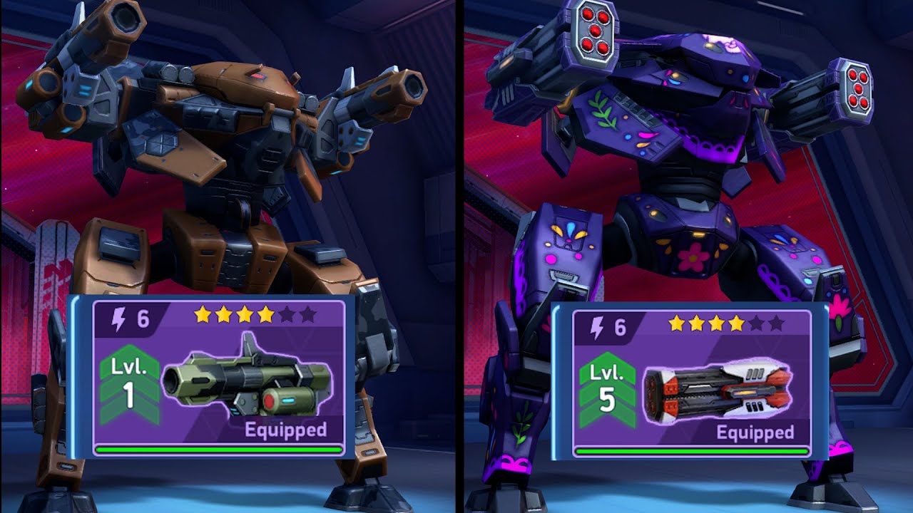 Ares With Missile Rack 6 and Cryo Launcher 6 – Epic Mech Arena Showdown ...