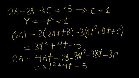 Undetermined coefficients with polynomial | Differential Equations | LetThereBeMath |