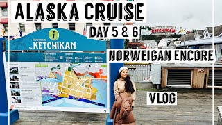 VLOG| Alaska Cruise on Norwegian Encore | Glacier Bay & Ketchikan