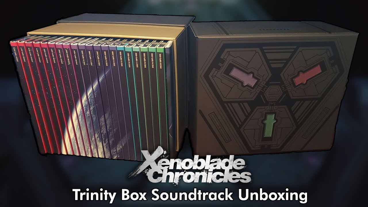Xenoblade Chronicles - Trinity Box Soundtrack Unboxing