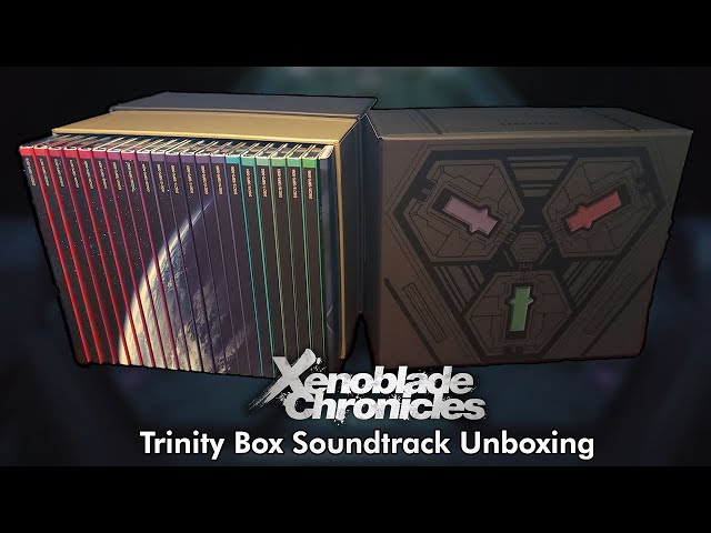 Xenoblade Chronicles - Trinity Box Soundtrack Unboxing - YouTube