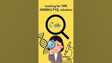 TIFR JGEEBILS PYQ Series #newsong #jgeebils #tifr #phd #education #motivation #sajaniya