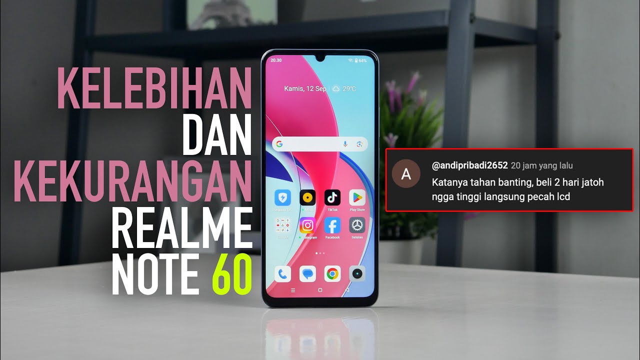 Kelebihan & Kekurangan Realme Note 60 - Katanya Tahan Banting Tapi kok Gini?! Kelebihan & Kekurangan Realme Note 60 - Katanya Tahan Banting Tapi kok Gini?!