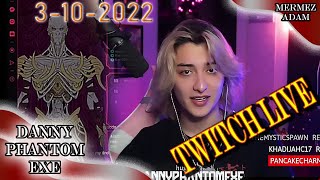 Danny Phantom ( @dannyphantom.exe ) twitch live 3-10-2022 - Danny explains DND game - #dannyphantom