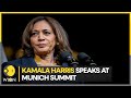 Us vice president kamala harris addresses munich security conference  world news  wion