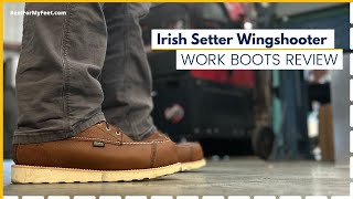 Irish Setter Wingshooter ST work boots review (Tested On Flat Concrete Floors)
