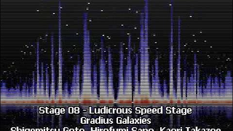 Stage 08 - Ludicrous Speed Stage - Gradius Galaxies