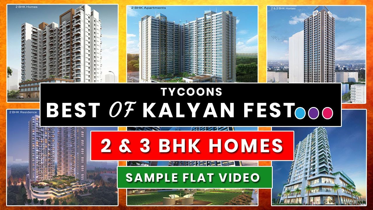 Tycoons Best Of Kalyan Fest, Kalyan 2 bhk Flat for Sale, 2 BHK Sample  Flat Video