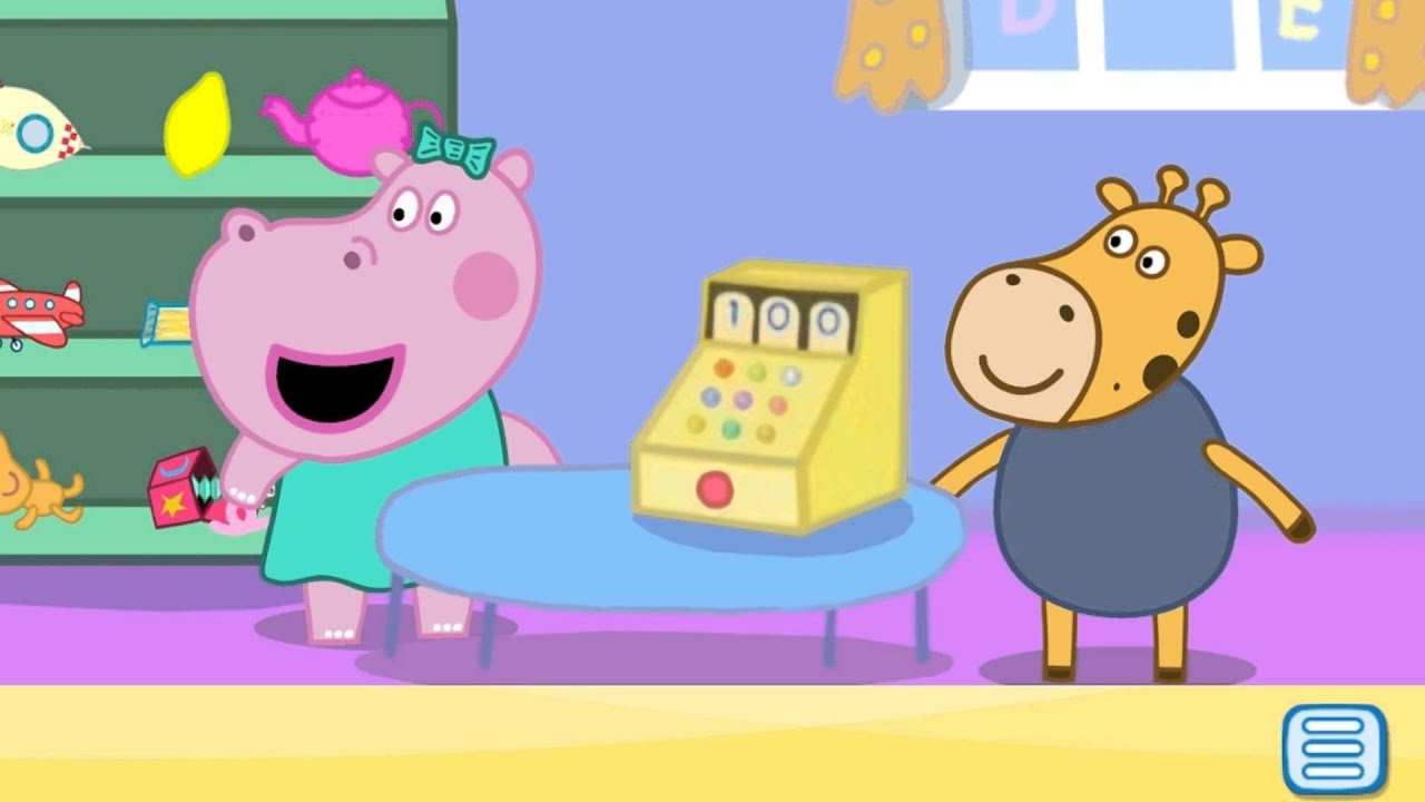 Свинка Пеппа. Мультик Свинка Пеппа и магазин. Игра Свинка Пеппа - YouTube