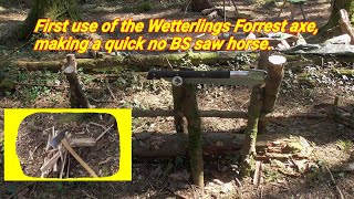 Wetterlings Forest Axe, Saw Horse Wetterlings Forest Axe, Saw Horse