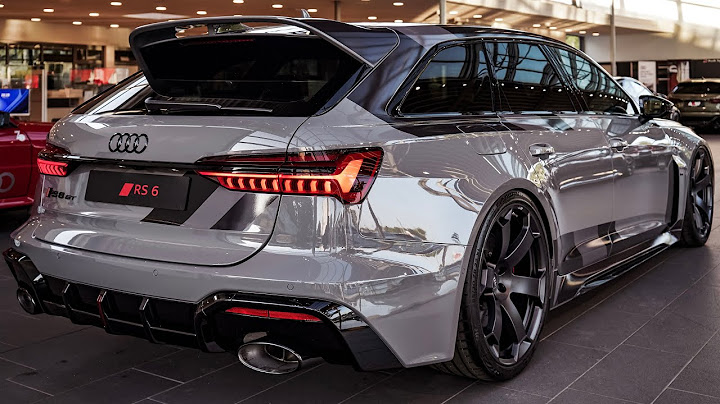 2025 Audi RS6 GT 1 OF 660 - Sound, Interior & Exterior