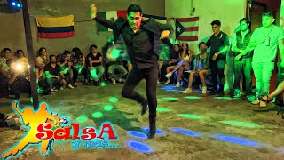 Video thumbnail of "Que Manera De Bailar Salsa ✅Queretaro✅ Ron & Velas Wepaje Dance Club"