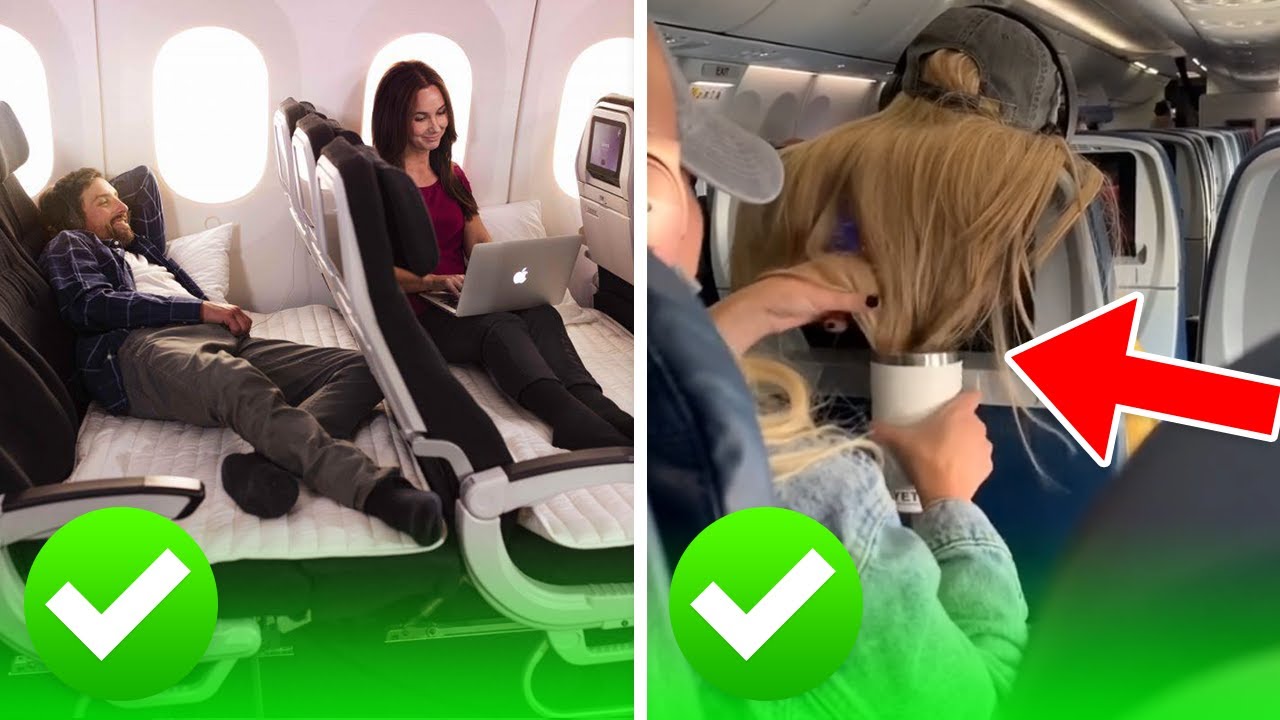 Long Flight HACKS You Need To Know About! 