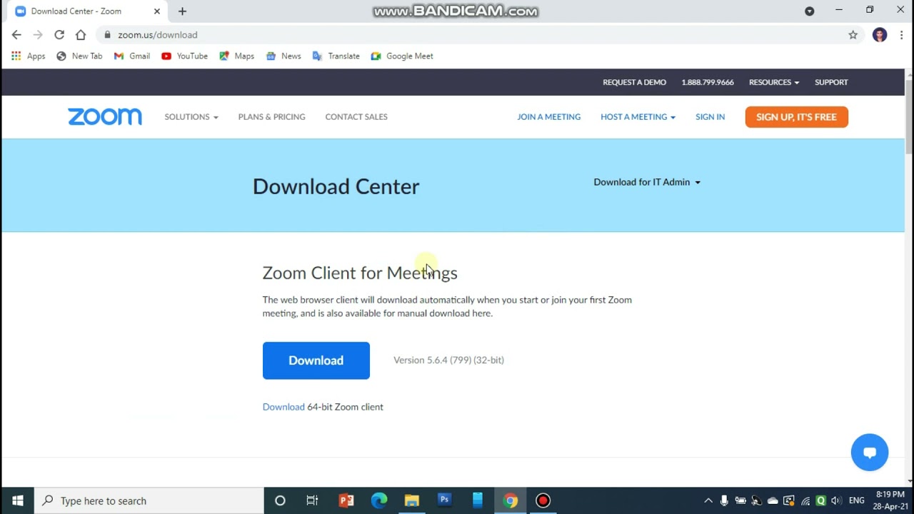 HOW TO DOWNLOAD AND INSTALL ZOOM MEETING APP IN PC - YouTube