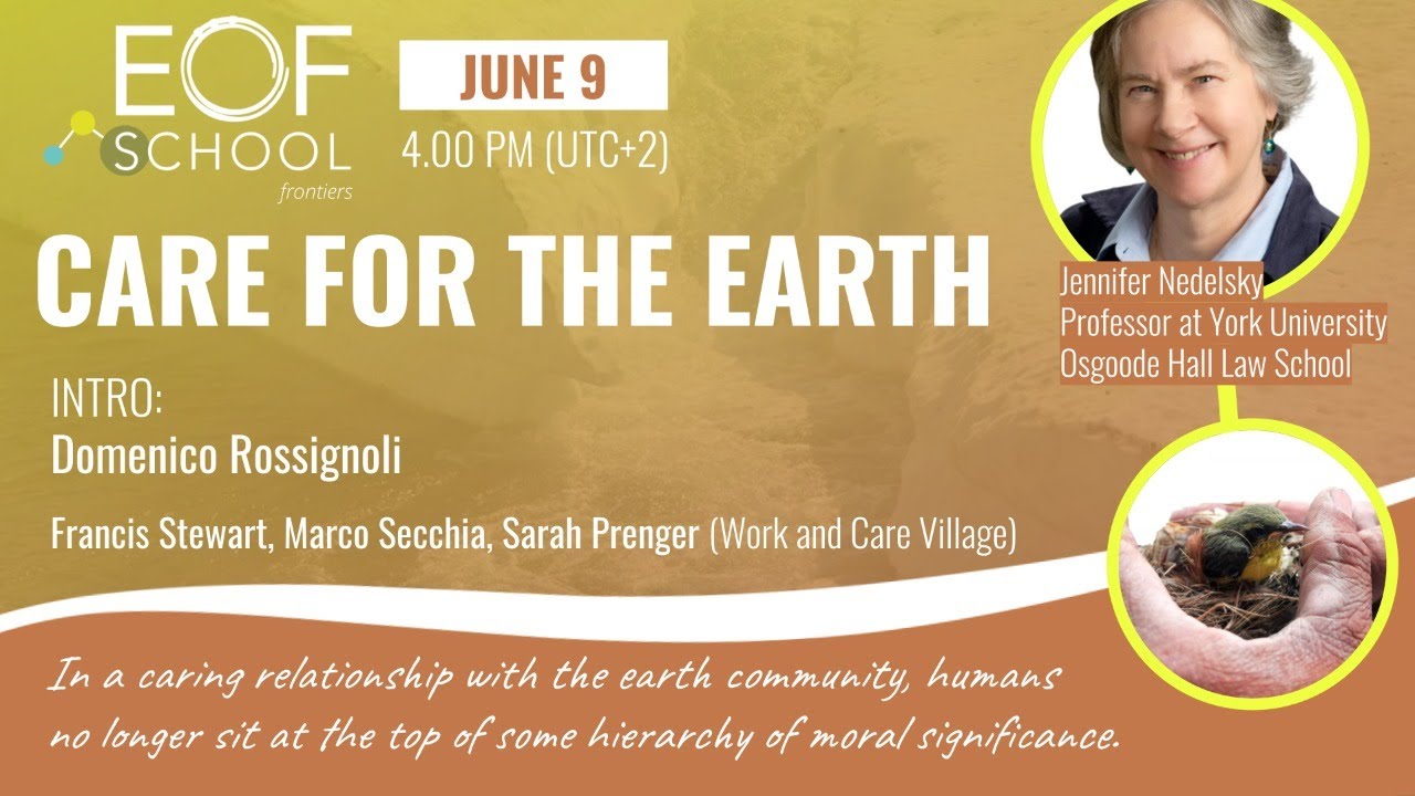 CARE FOR THE EARTH - with Jennifer Nedelsky - YouTube