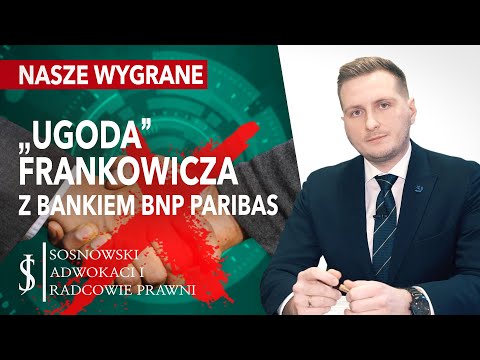 Ugoda frankowicza z bankiem ❌ BNP PARIBAS ❌