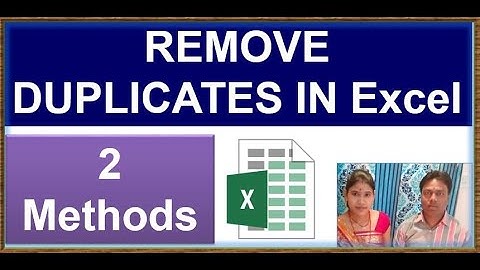 Removing Duplicates in Excel | 2 Ways to Remove Duplicates to Create List of Unique Values in Excel