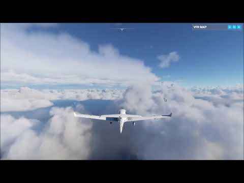 Hurricane Laura, Live weather Microsoft Flight Simulator 2020