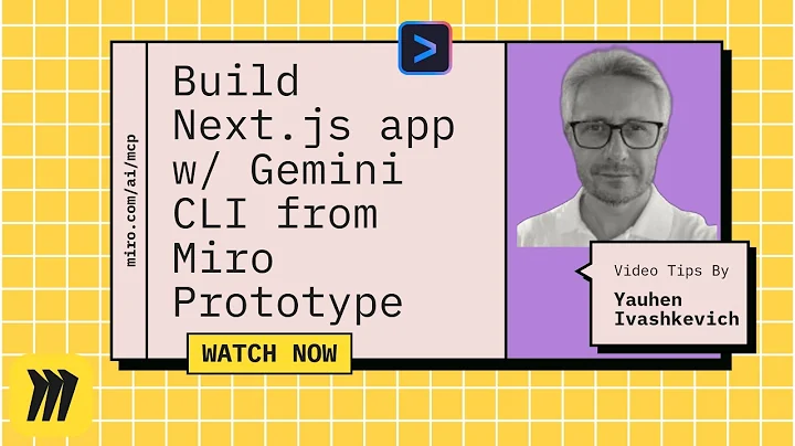 We turned a Miro board into a WORKING APP with Gemini CLI + Miro MCP 🤯