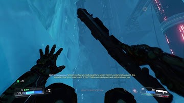 Doom falling through floor