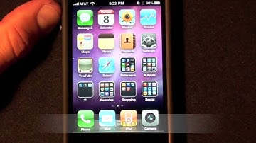 Adding the Apple logo to an iOS4 folder name  And More!