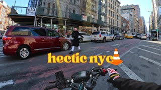 Hectic Traffic NYC Honda Grom