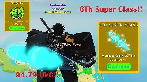 Getting 6Th Super Class *FINNALY* (Roblox Lifting Simulator!)