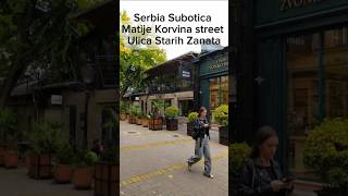 Serbia Subotica - a city with a soul Ulica Starih Zanata, “the Street of Old Crafts.”#travel #serbia screenshot 3
