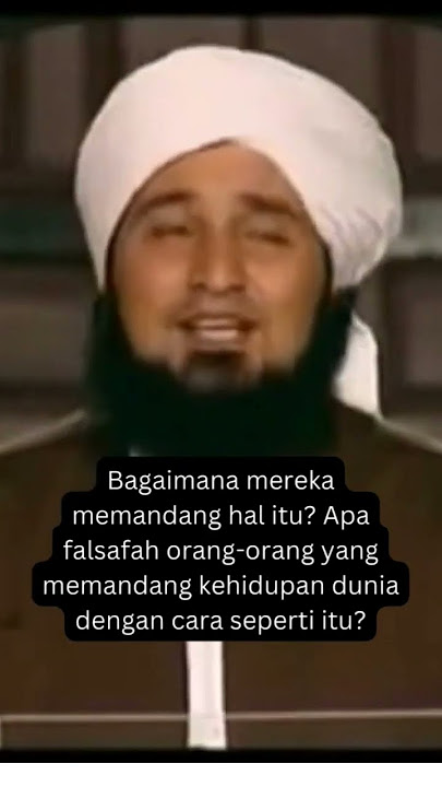 Habib Ali Al-Jufri. Takut Saat Kaya Malah Bahagia Saat Miskin?  Ma'rifat Para Salafush Sholih #short