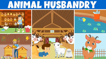 Types of Animal Husbandry - Benefits, Key Aspects, Examples, Process, Importance and more... #kids