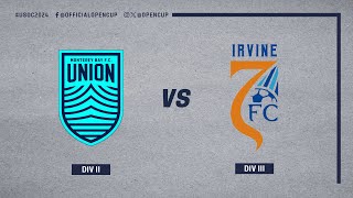 Monterey Bay vs. Irvine Zeta NISA | EXTENDED HIGHLIGHTS | Lamar Hunt U.S. Open Cup | April 17, 2024