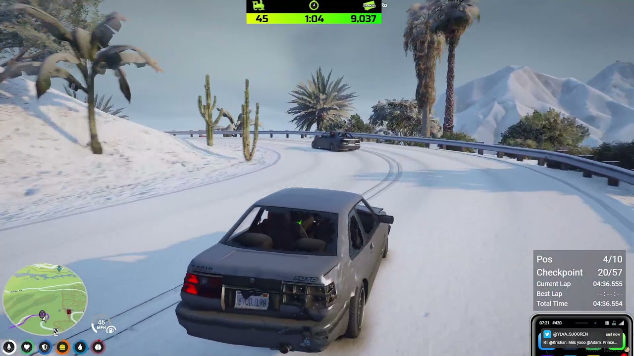 Intense Mandem Futo Race TOMMY T POV  #nopixel #roleplay #zerkaa #mandem